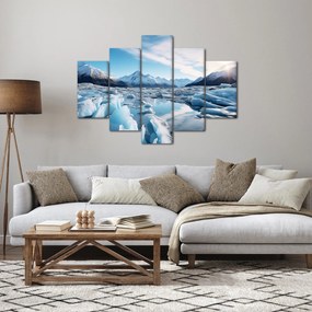 Kép - Gleccser képződmények (150x105 cm)