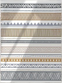 Lábtörlő, többszínű, 60×100 cm – W1079