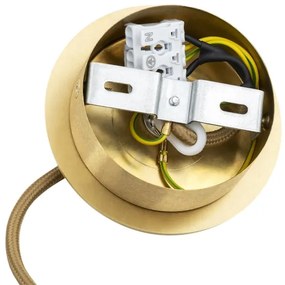 Argon 8489 - Csillár zsinóron HAMPTON 1xE14/7W/230V arany