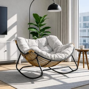 Hintaszék szürke színben ELTON