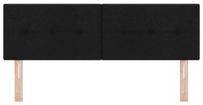 LED Fejtámla Gombos Bélelt Fekete 80 cm Szövet