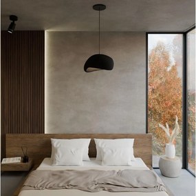 Brilagi - WABI SABI kábeles függőlámpa 1xE27/40W/230V, átmérő 35 cm, fekete