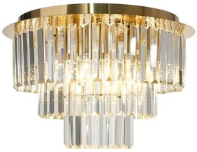 Mennyezeti lámpa MILANO 6xE14/40W/230V arany