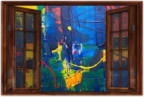 Poszterek 120x80 Absztrakt Bika