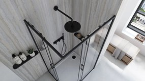 Zuhanykabin Rea City 80x100 Black