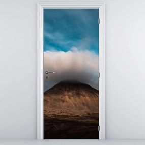 Fotótapéta ajtóra - Felhő a csúcs felett (95x205cm)