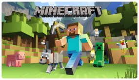PIPPER. Textil falmatrica "Minecraft"