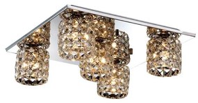 Searchlight 50018 - Mennyezeti lámpa 5xG9/40W/230V króm