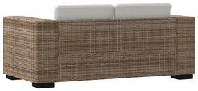 7 darabos kétszemélyes valódi rattan kanapé szett