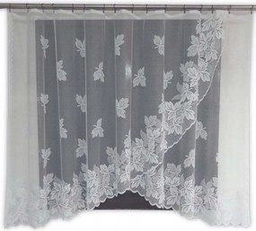 Mg Függöny 4153 Fehér ív 400X160 kész Bt lengyel