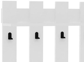 Fali fogas Carina - White