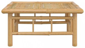 vidaXL bambusz kerti asztal 65 x 55 x 30 cm