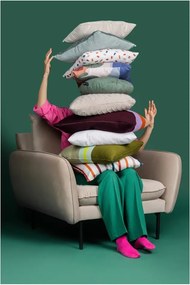 Vienna bézs bársony fotel - Cosmopolitan Design