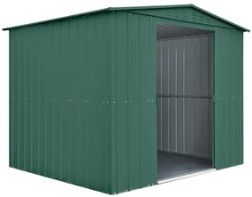 fém kerti ház GLOBEL 108 ZÖLT + napfénytető LG2501