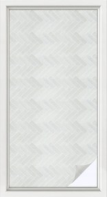 Furnérfólia Adatvédelem Ablaküvegekhez Halszálka szürke 50x100 cm