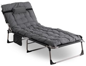 Napozó/Pihenőágy Szürke Színben. ELGIN