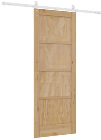 Csúszó ajtó Egyéb ORKDAL Természetes és fehér 78 x 202 cm