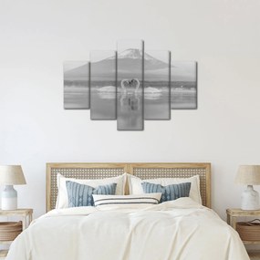 Kép - Szerelmes hattyúk (150x105 cm)
