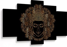 Arany Buddha képe (150x105 cm)