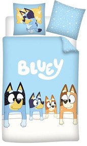 Bluey Family ágyneműhuzat 140×200cm, 65×65 cm