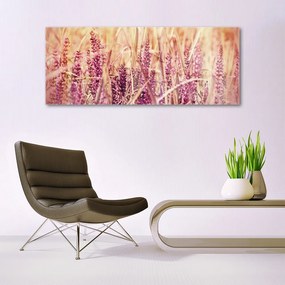 Fali üvegkép Búza növény természet 125x50 cm