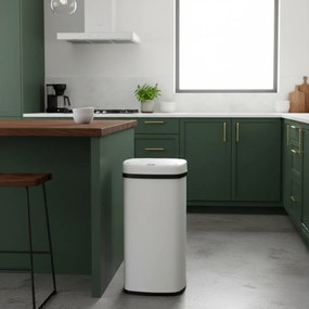 DEUS érzékelős szemetes, 58 liter, fehér Jurhan