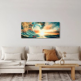 Kép - Hullám (120x50 cm)