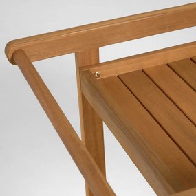 Akácfa zsúrkocsi 55x73 cm Felisa – Kave Home