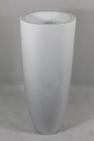 Váza műanyag fehér 91X36.5X36.5cm