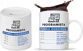 Informatikai Készlet Ajándék Bögre Persely fényképes nyomtatással