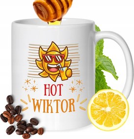 Bögre Viktor Férj Barátjának Nyomtatott Ajándék Fehér 330ml