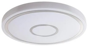 PREZENT-71303 MISTRAL LED fehér/króm mennyezet lámpa 48W led 4000K 5280lm Ø480mm ↕50mm