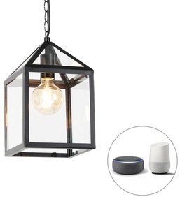 Okos kültéri függőlámpa fekete IP23 Wifi G95 - Amsterdam