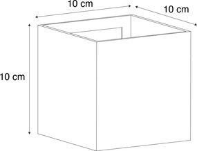 Kültéri fali lámpa sötétzöld, LED-del, IP54 - Edwin