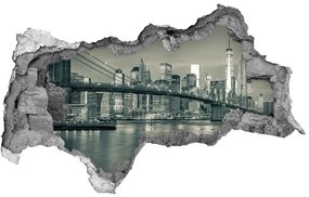 3d fali matrica lyuk a falban Manhattan new york city nd-b-119217703