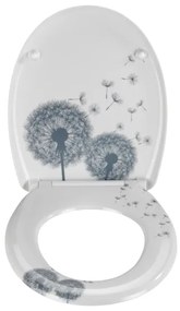 WENKO 22409100-WC-ülőke ASTERA 45x38 cm többszínű/ezüst