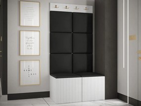 Előszoba Tewarota Slim IV (fehér + fekete)  . 1104854