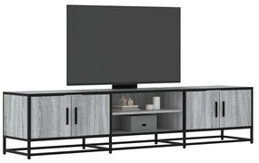 szürke sonoma színű szerelt fa TV-szekrény 180 x 35 x 41 cm
