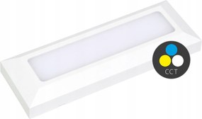 Ecolite Smd kültéri lámpa 6W 480lm Cct IP65 fehér ZSE5-BI