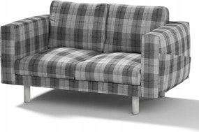 Dekoria Norsborg 2 személyes kanapé huzat Ikea szürke