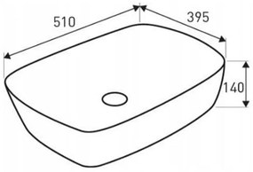 KR-640 kerámia design mosdó