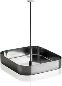 Mepra Stile Acél Fűszertartó kosár Négyzet alakú 17 cm