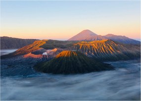 Kép a Bromo-hegyről Indonéziában (70x50 cm)