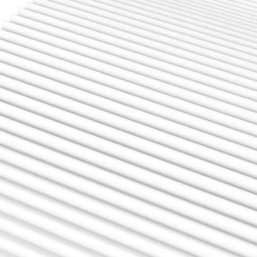fehér H2/H3 keménységű habmatrac 200 x 220 cm