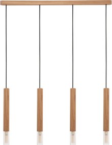 Zuma Line MADERA 8620403 Függőlámpa 4x28W/G9 IP20