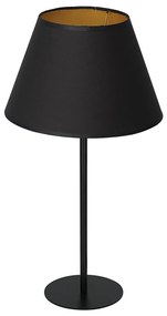 Luminex Asztali lámpa ARDEN 1xE27/60W/230V á. 30 cm fekete/arany LU3503