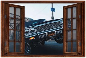 Poszterek 120x80 Chevrolet Ugráló autó