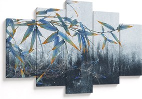 Kép - bambusz a falon (150x105 cm)