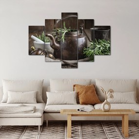 Kép - Teáskanna rozmaringgal (150x105 cm)