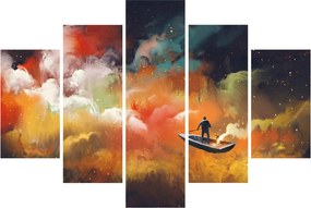 Kép - Az űrben úszó ember (150x105 cm)